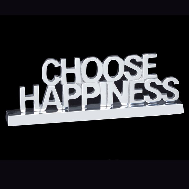 Shelf-Top Sign "Choose Happiness"